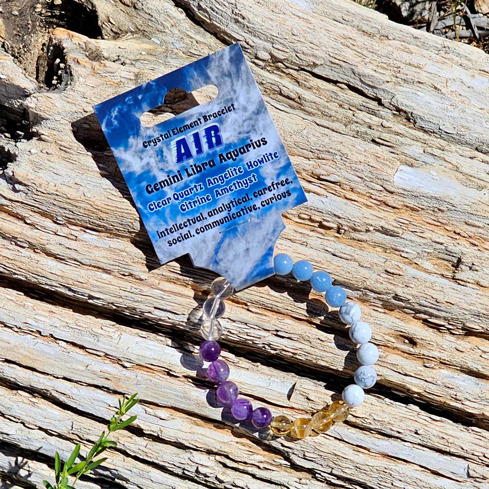 Zodiac Element Crystal Bracelets
