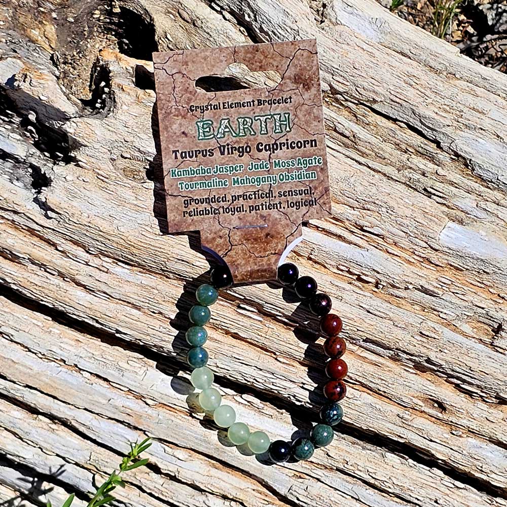 Zodiac Element Crystal Bracelets