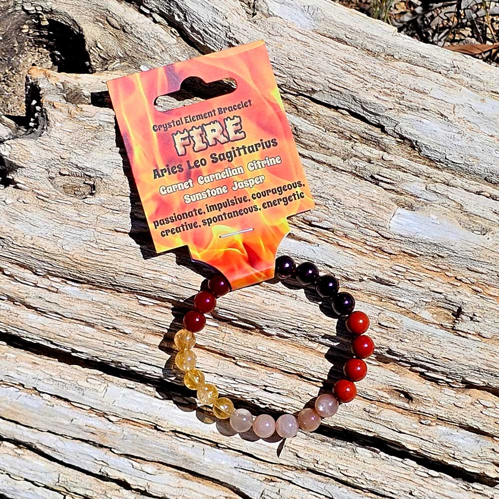 Zodiac Element Crystal Bracelets
