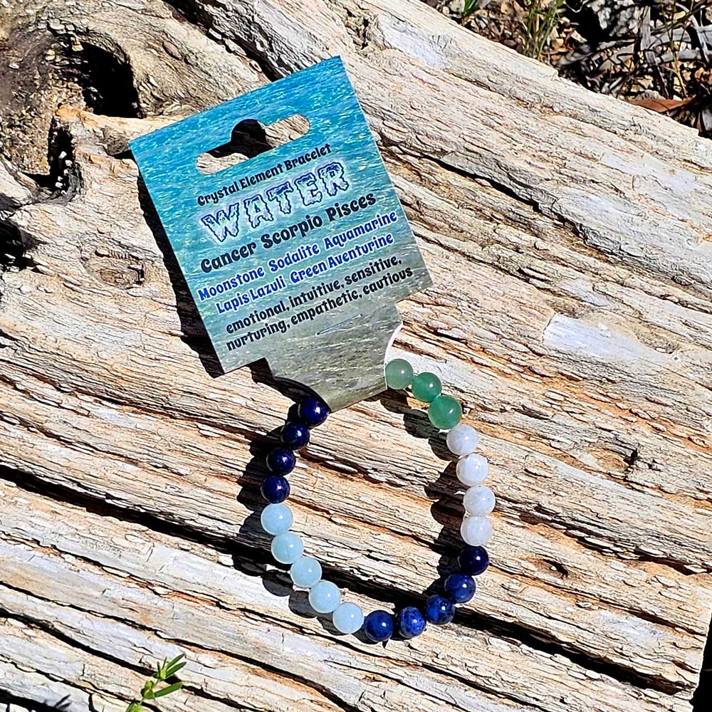 Zodiac Element Crystal Bracelets