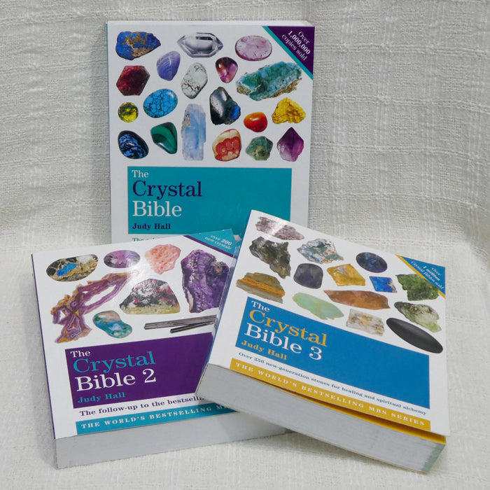 3 volumes of the crystal bible books