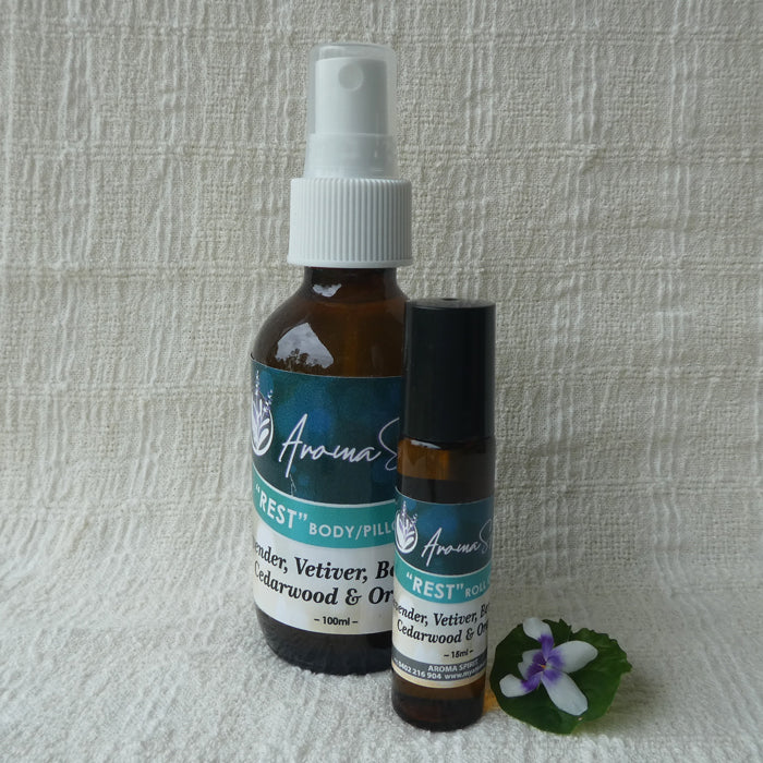 AROMA SPIRIT Rest Spray or Roller